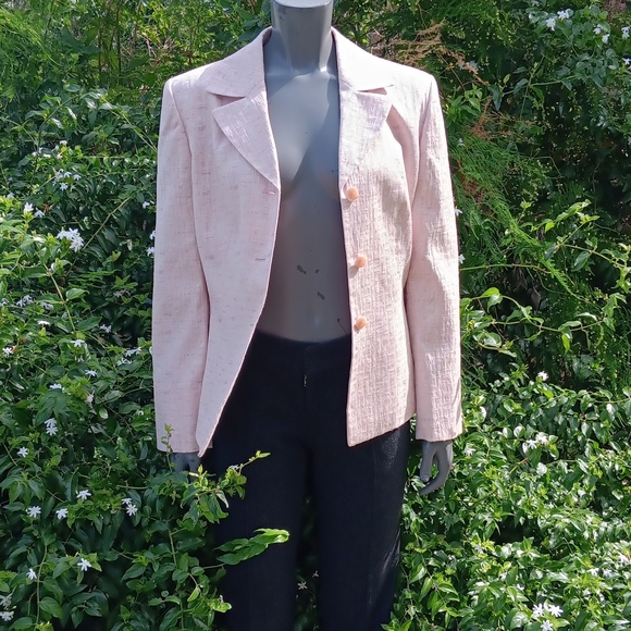 JONES WEAR SUIT (VIETNAM) COTTON/LINEN/BLEND AMAZING (1) BUTTON SUIT COAT - Picture 6 of 17